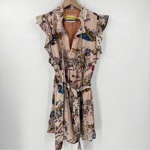 CHUFY Addi Mini Dress-Soma Beige Kathmandu Heights Size S